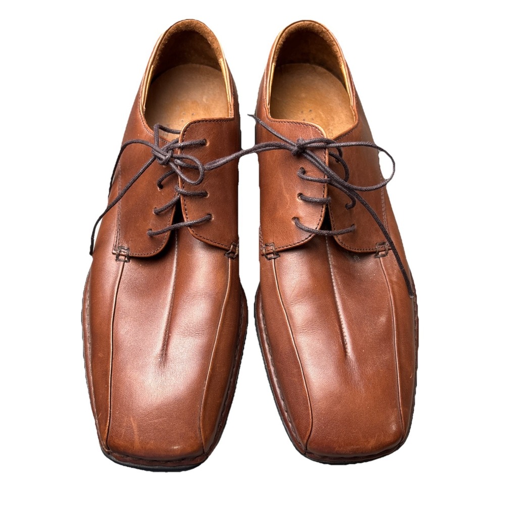 Rockport Men's Size 8M Shoes Brown Leather Lace Up Comfort Casual Dress‎ Oxfords